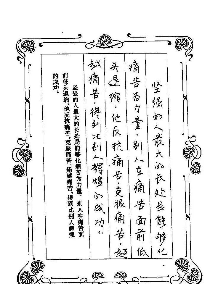 赵忱硬笔书法字帖《罗兰小语钢笔书法》 | 钢笔书法字帖