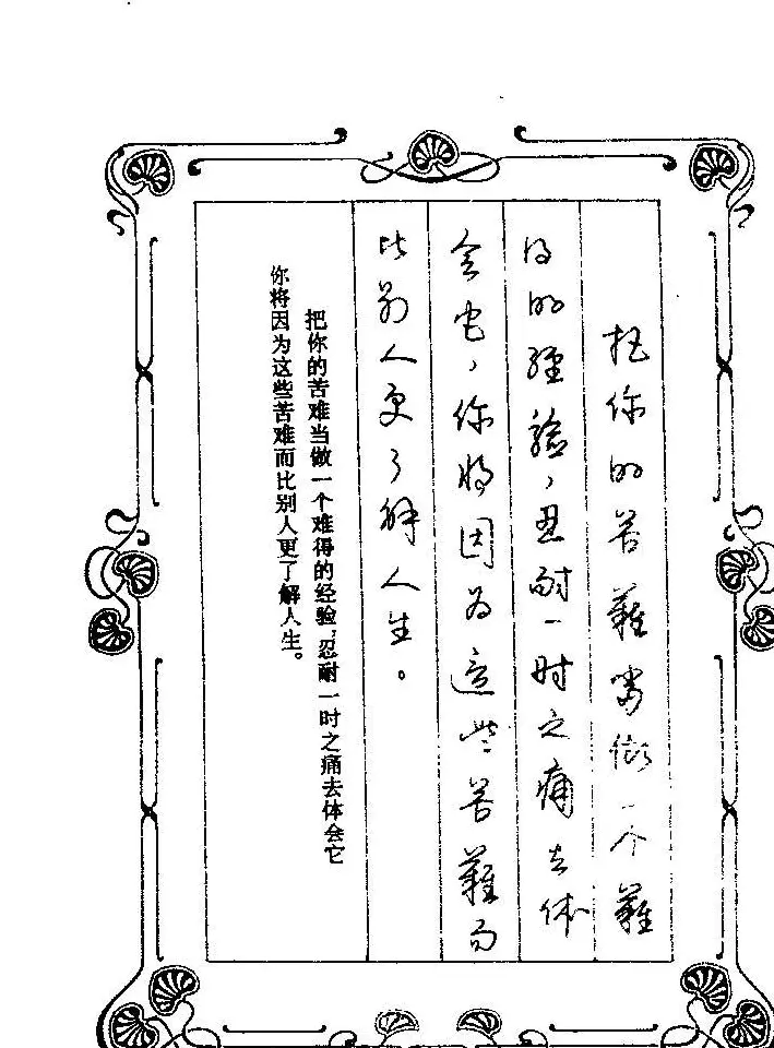 赵忱硬笔书法字帖《罗兰小语钢笔书法》 | 钢笔书法字帖