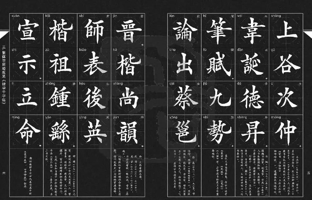 徐晓川书法字帖欣赏《楷学千字谣》 | 软笔楷书字帖