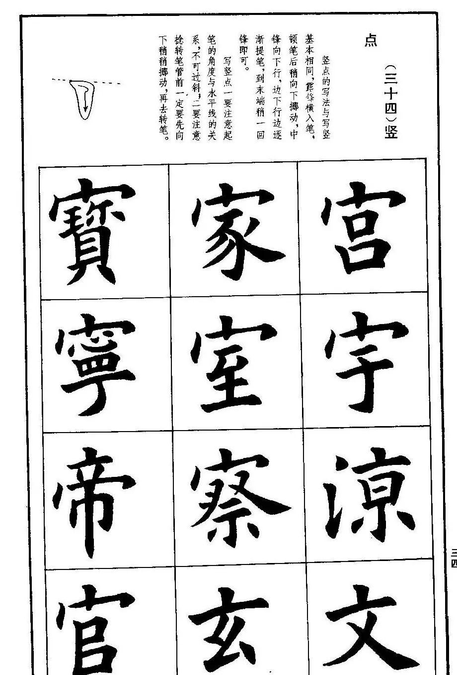 孟繁禧欧体字帖《楷书技法》 | 毛笔楷书字帖