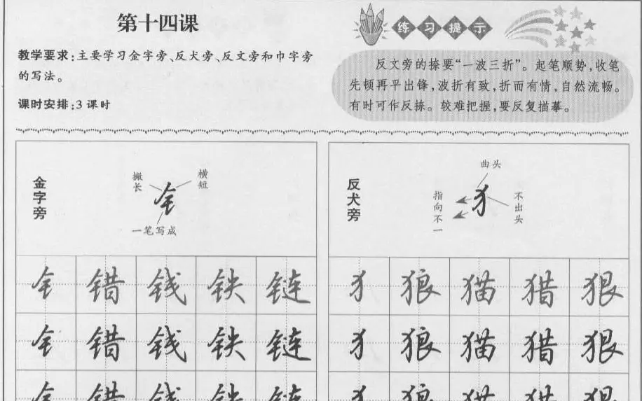 钢笔行书入门教材 | 钢笔书法字帖