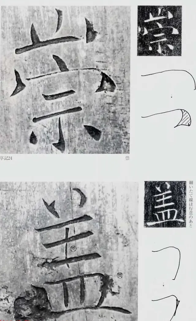 荒金大琳编著《褚遂良雁塔圣教序扩大观察记录》 | 毛笔楷书字帖