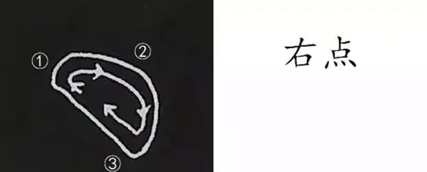 柳体字帖教程--柳公权楷书基本笔画练习 | 毛笔楷书字帖