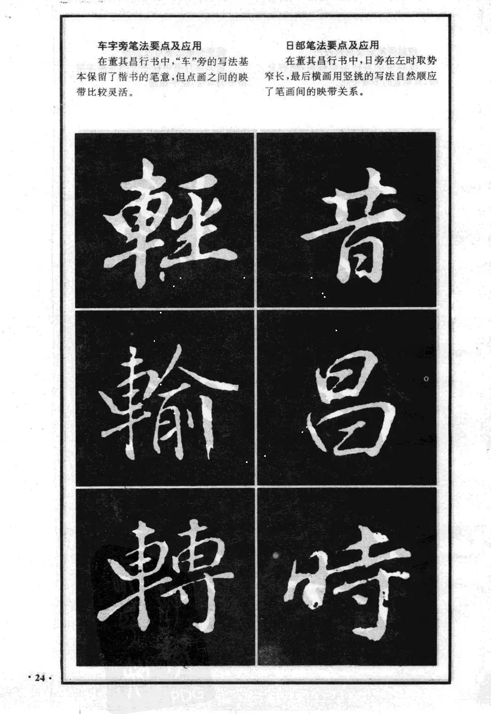 董其昌行书字帖欣赏《龙神感应笔法举要》 | 软笔行书字帖