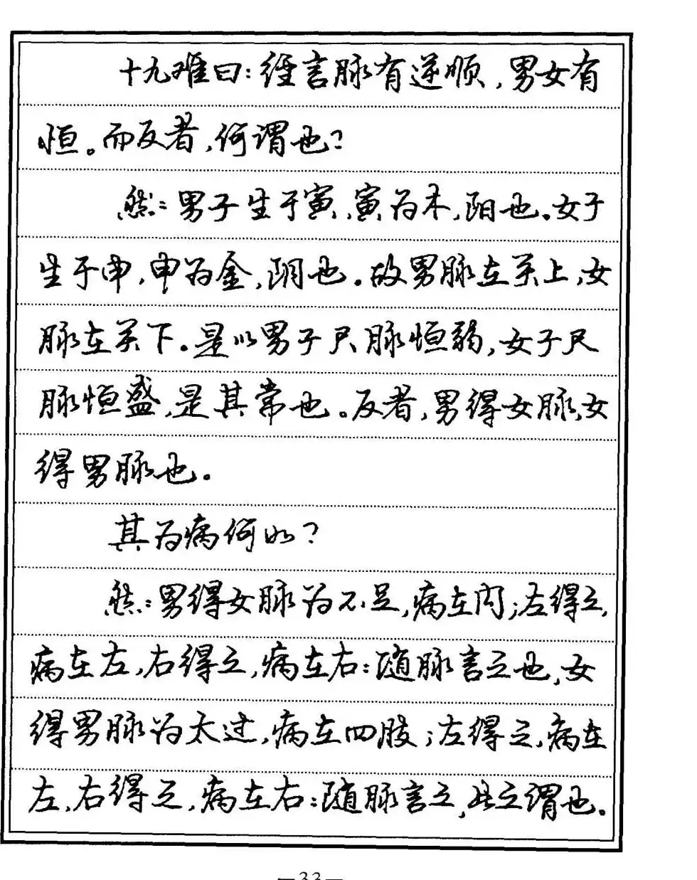 苏德生书法《中医经典钢笔字帖难经》 | 硬笔书法字帖