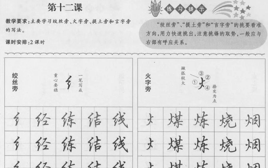 钢笔行书入门教材 | 钢笔书法字帖