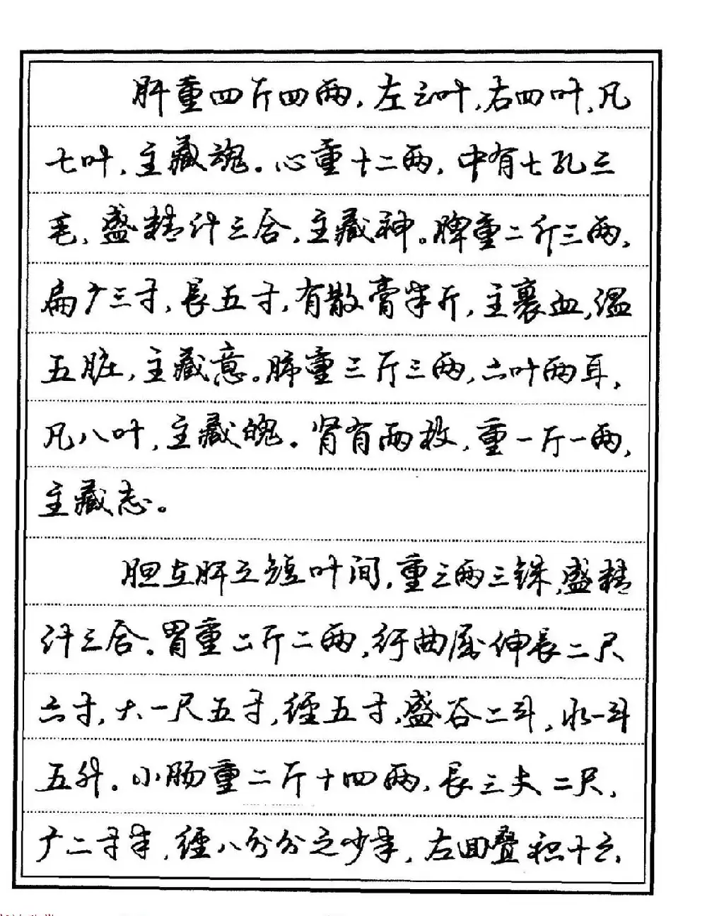 苏德生硬笔书法《中医经典钢笔字帖·难经》 | 硬笔书法字帖