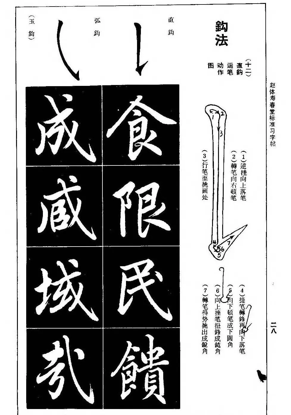 赵孟頫楷书字帖《赵体寿春堂标准习字帖》 | 软笔楷书字帖