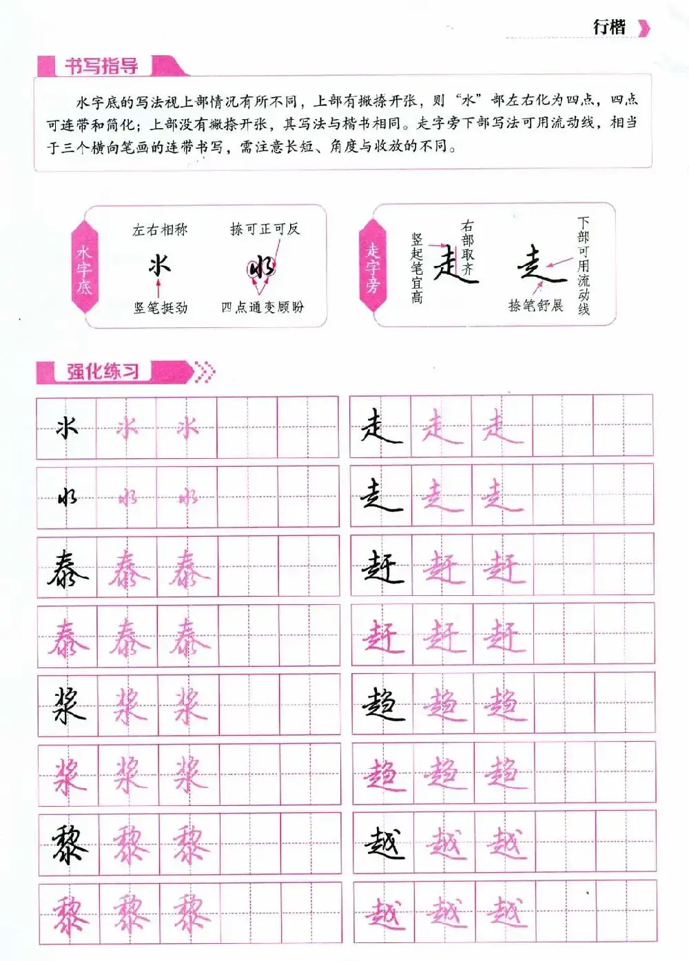 荆霄鹏硬笔行楷字帖《新手入门常见的20个问题》 | 硬笔书法字帖