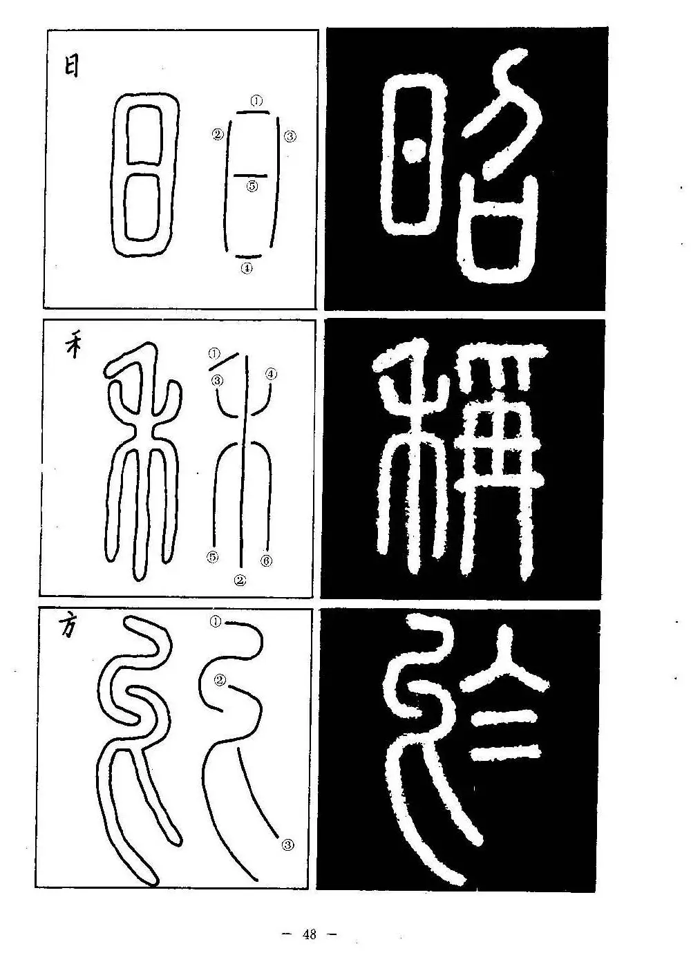 篆书字帖欣赏《秦·泰山刻石》大图 | 软笔篆书字帖