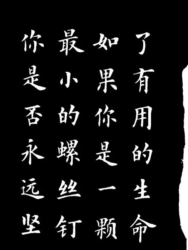 卢中南楷书《欧体简化字雷锋名言字帖》 | 毛笔楷书字帖