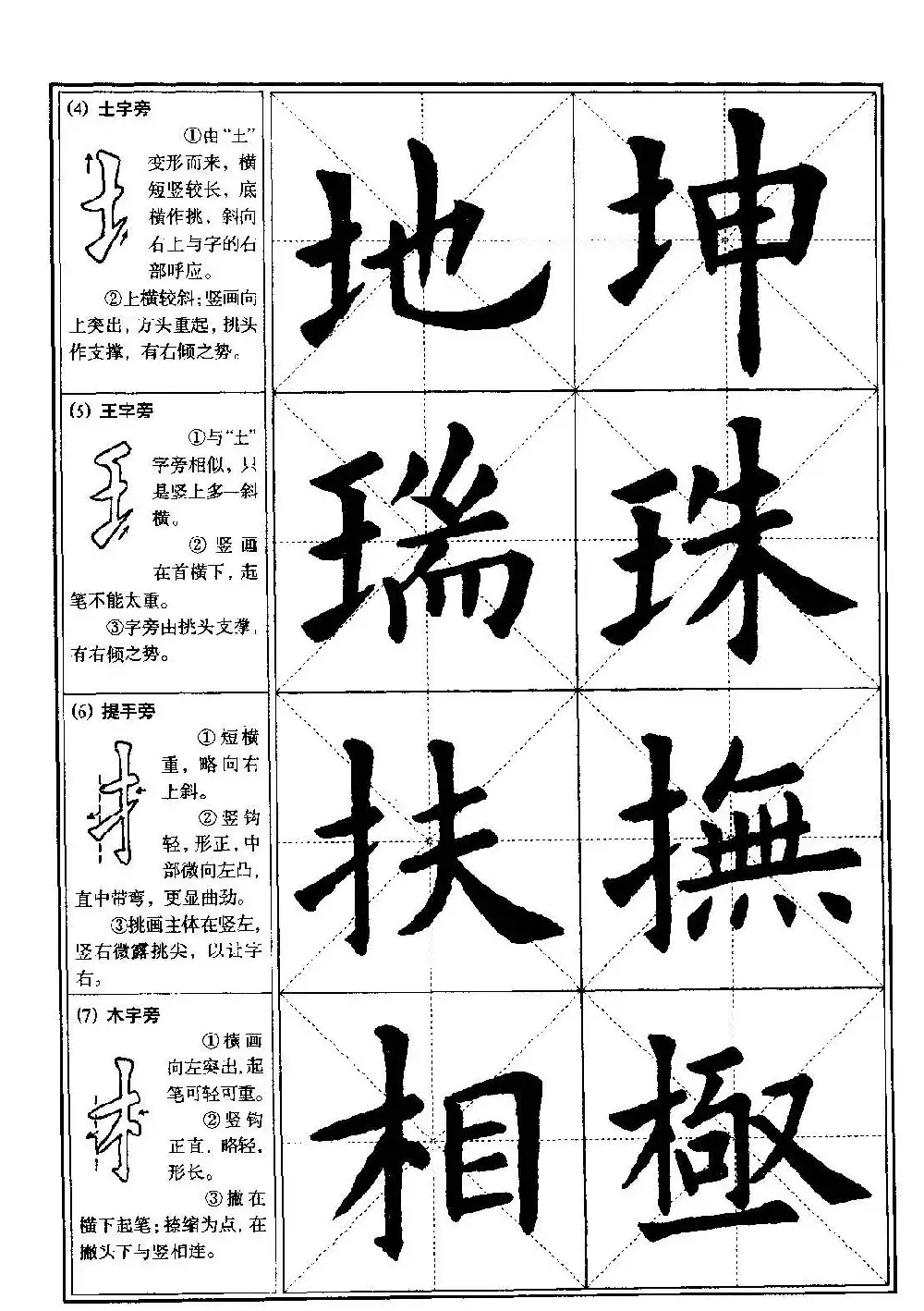 欧体书法教程《欧阳询楷书入门大字帖》 | 毛笔楷书字帖