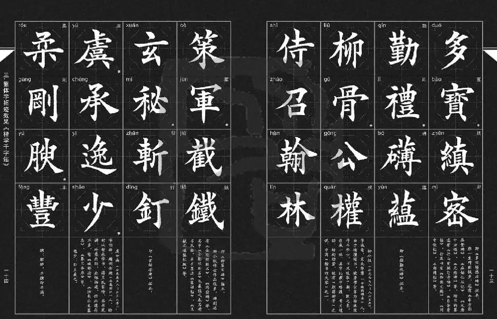 徐晓川书法字帖欣赏《楷学千字谣》 | 软笔楷书字帖