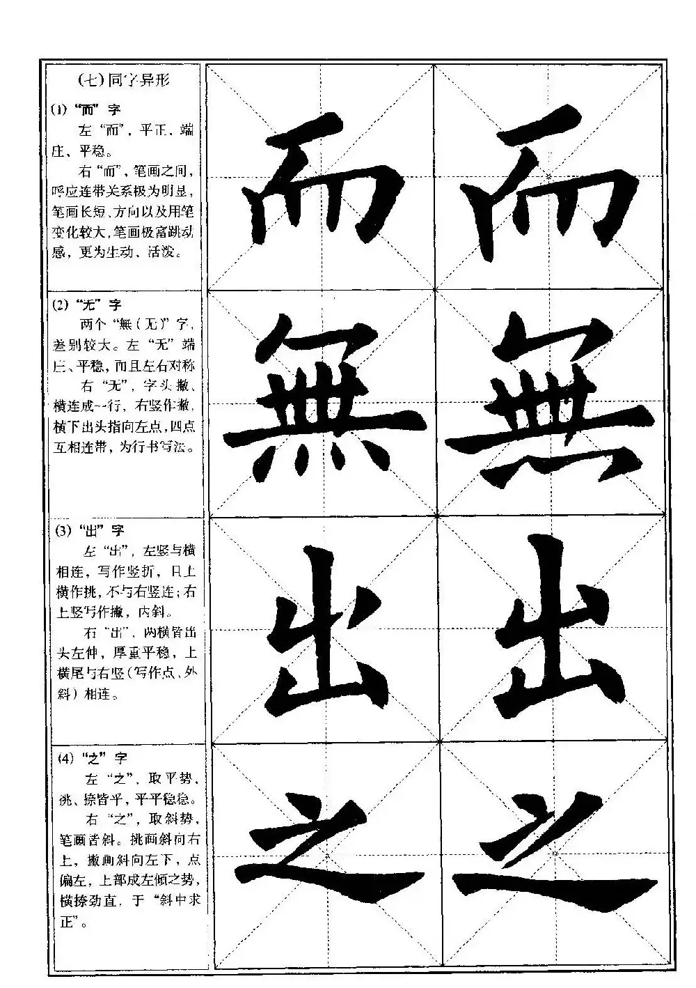 欧体书法教程《欧阳询楷书入门大字帖》 | 毛笔楷书字帖