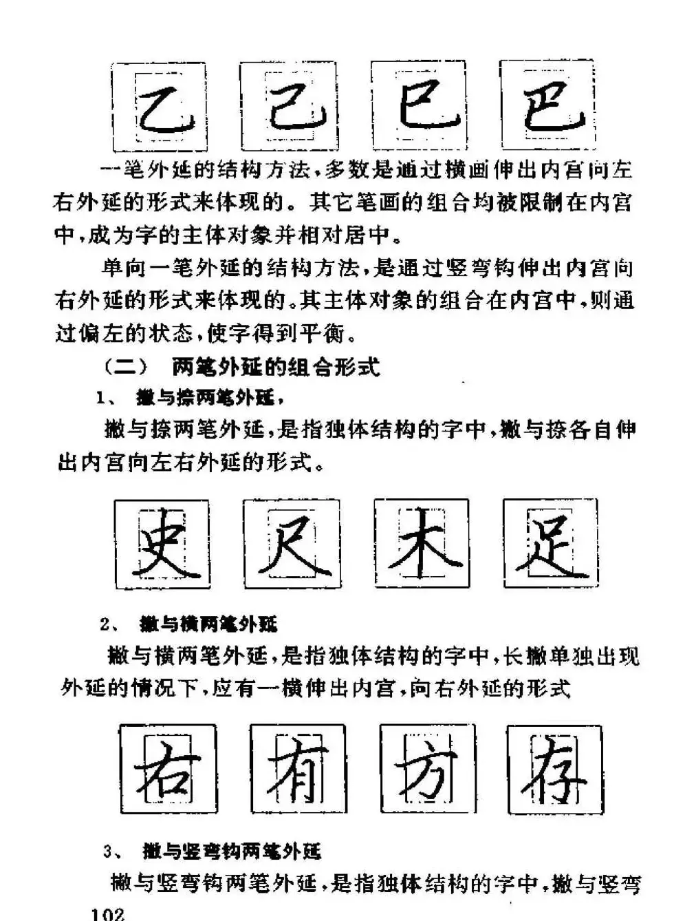 杨为国著《回宫格硬笔书法教程》 | 硬笔书法字帖
