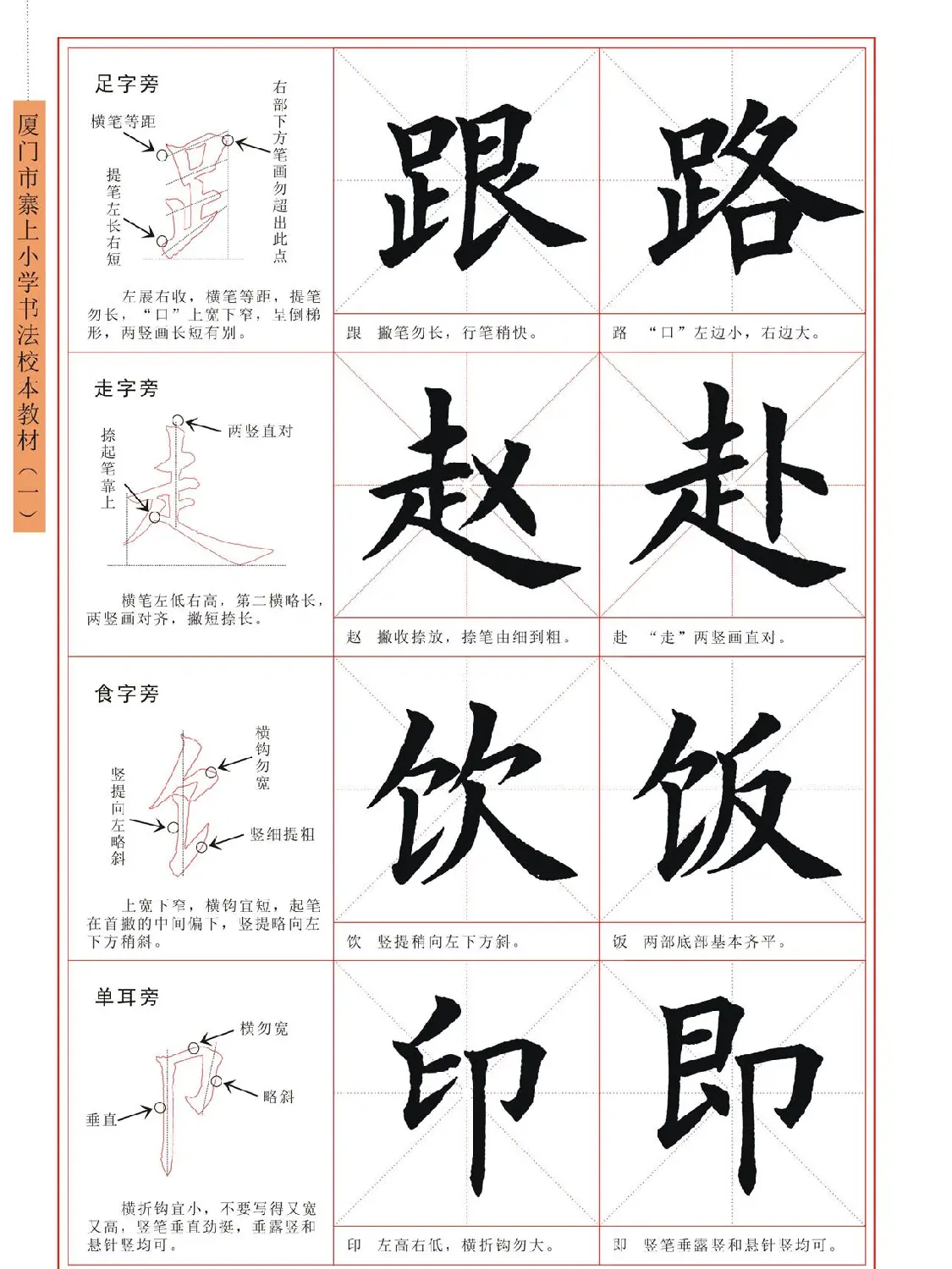 王丙申高清书法字帖《毛笔楷书入门教程》 | 毛笔楷书字帖