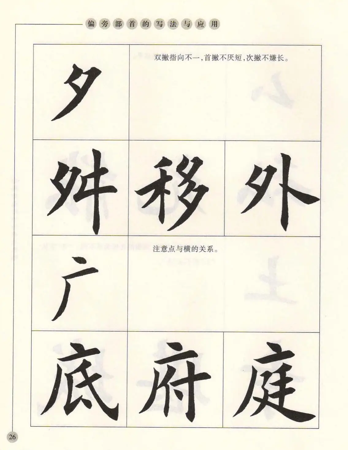 田英章最新书法专业教程欧体毛笔楷书字帖 | 毛笔楷书字帖