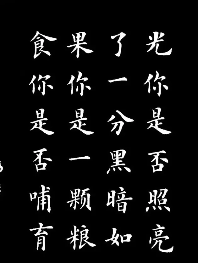 卢中南楷书《欧体简化字雷锋名言字帖》 | 毛笔楷书字帖