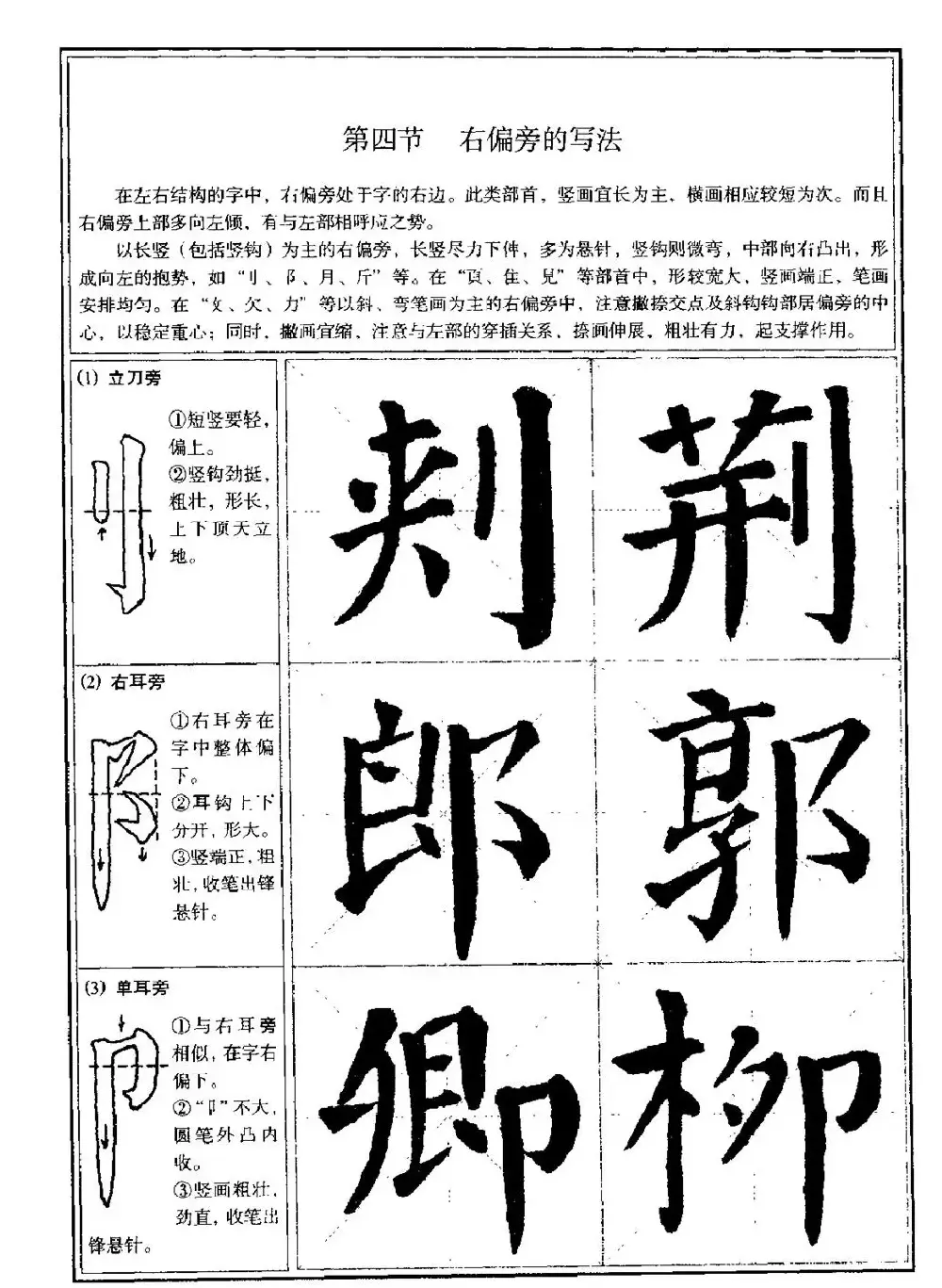 颜体书法教程《颜真卿楷书入门大字帖》 | 软笔楷书字帖