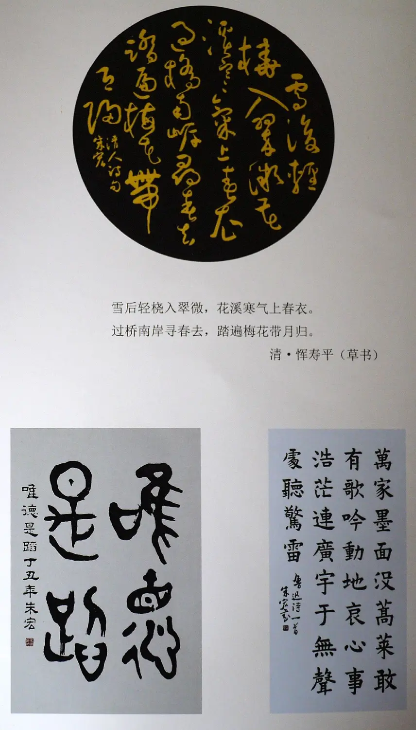 大兴安岭朱宏书法作品选刊 | 书法作品赏析