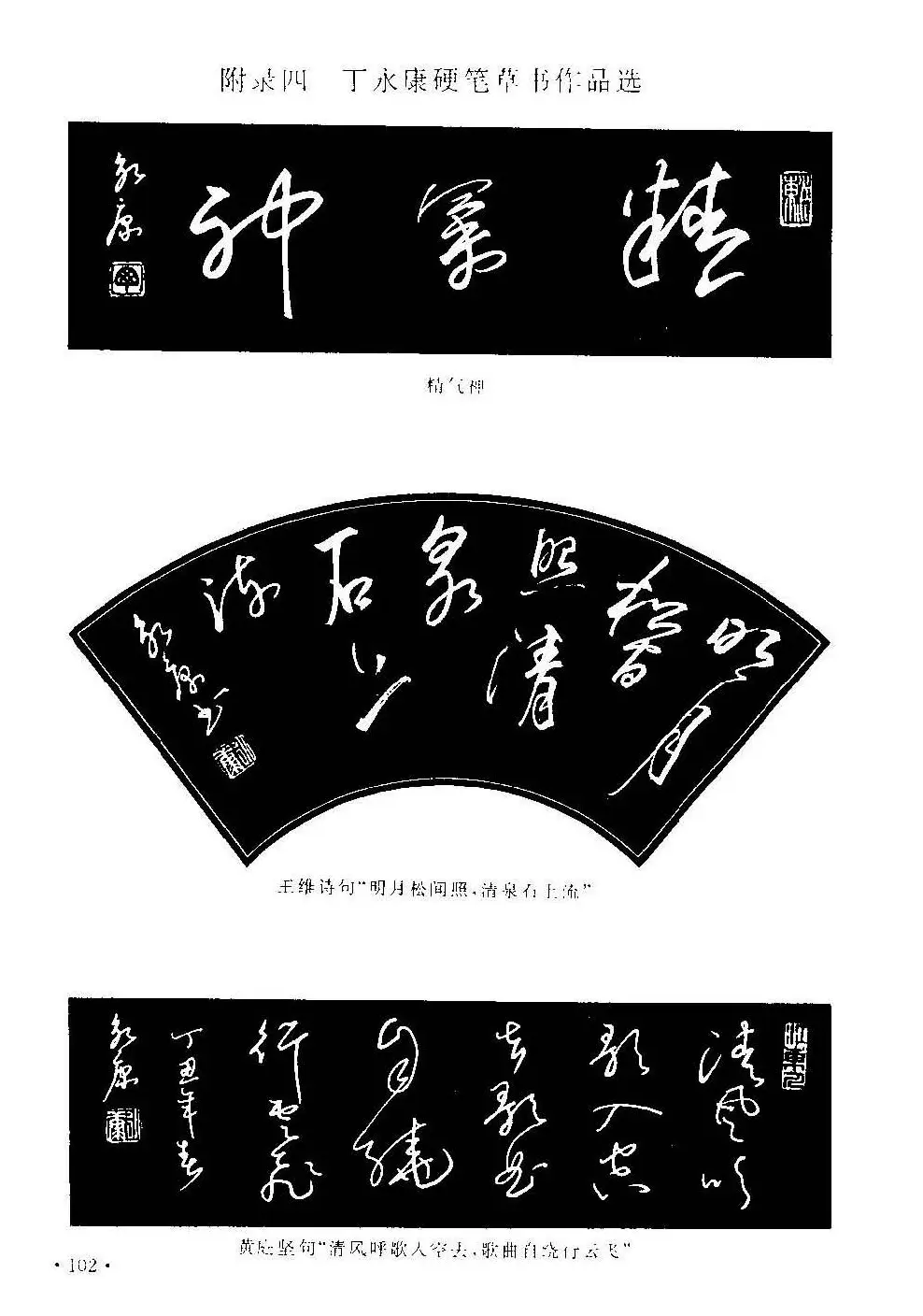 字帖下载丁永康《硬笔草字书写技法》 | 钢笔书法字帖