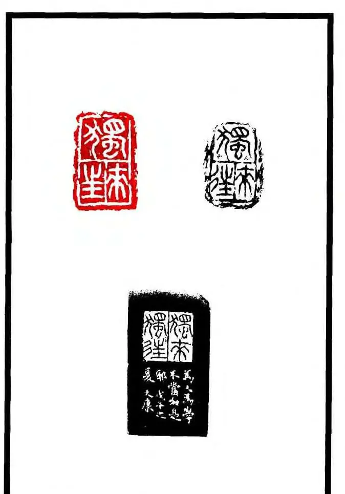 康殷篆刻欣赏《大康印稿》 | 篆刻作品欣赏