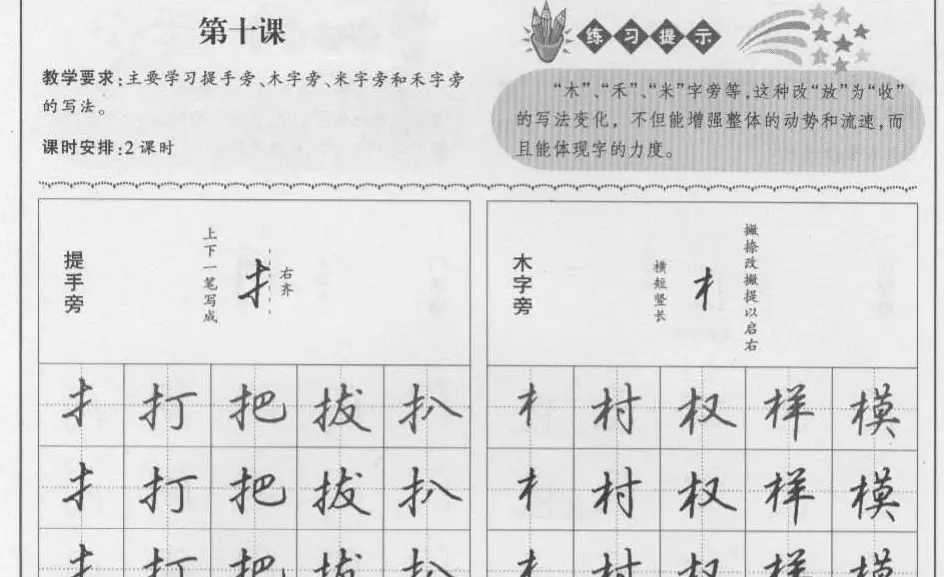 钢笔行书入门教材 | 钢笔书法字帖