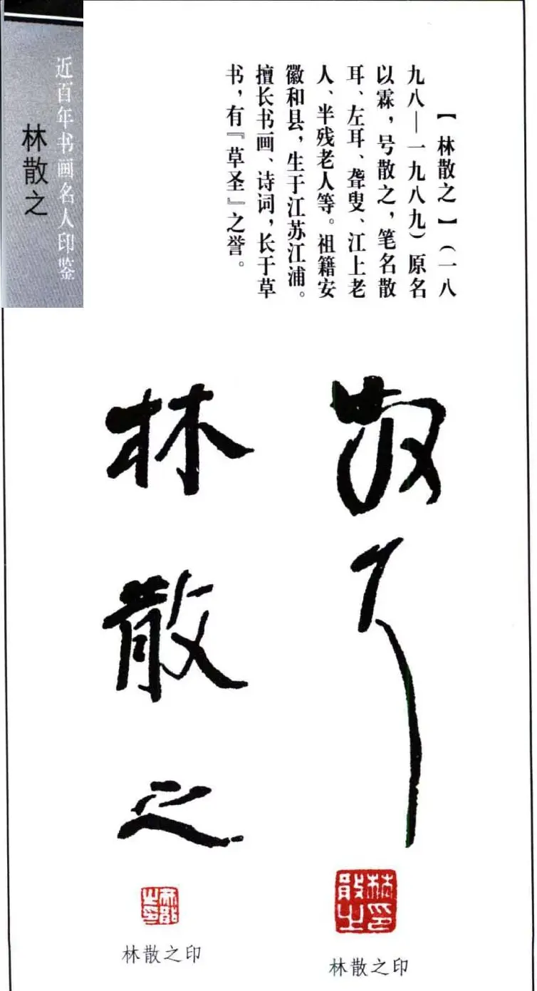 著名书法家林散之印鉴欣赏 | 篆刻作品鉴赏