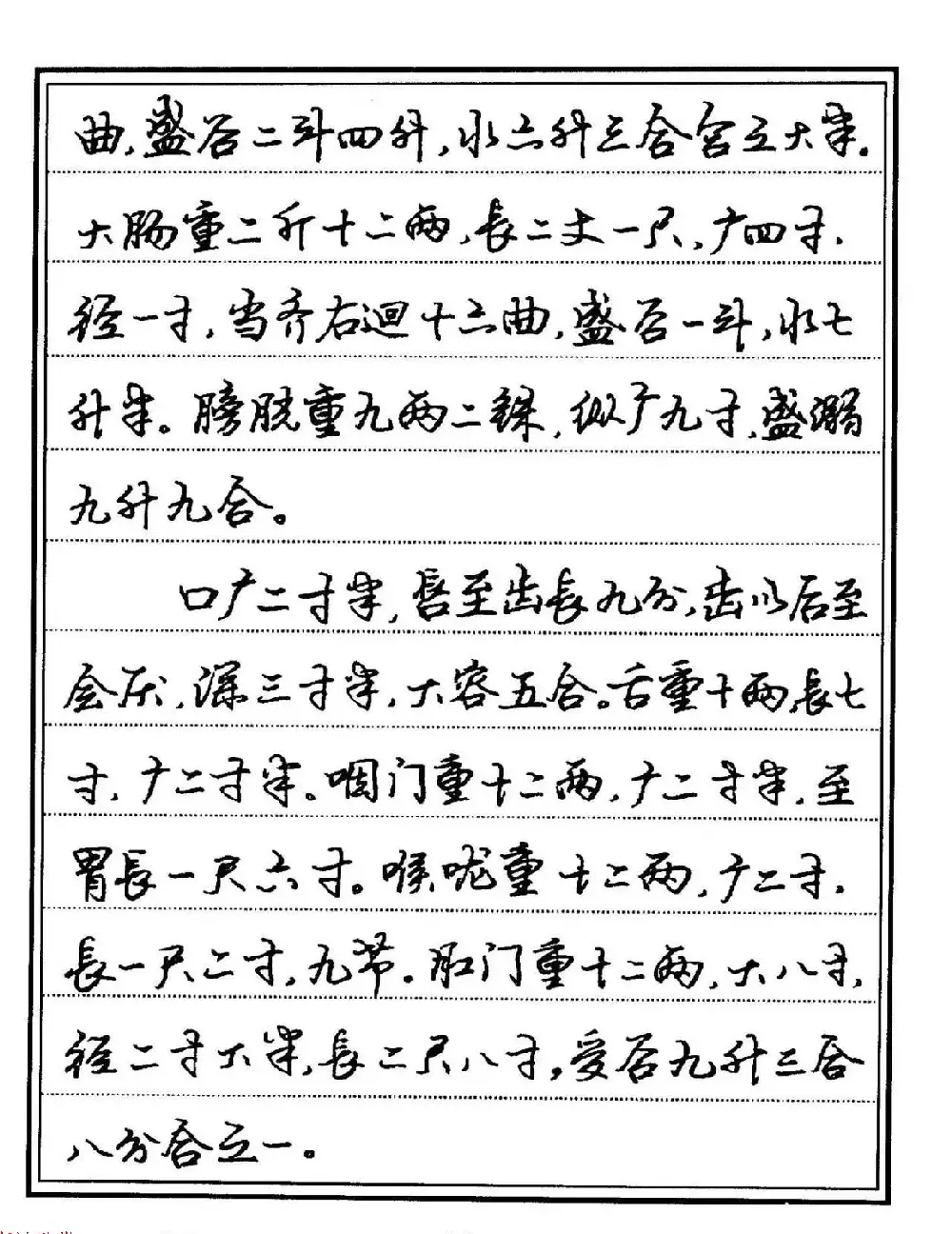 苏德生硬笔书法《中医经典钢笔字帖·难经》 | 硬笔书法字帖