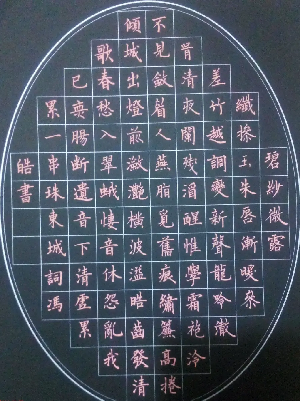 来稿选刊 冯皓硬笔楷书作品 | 钢笔书法作品