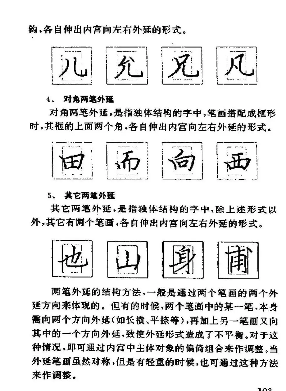 杨为国著《回宫格硬笔书法教程》 | 硬笔书法字帖