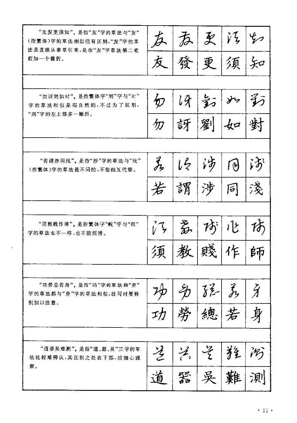 字帖下载丁永康《硬笔草字书写技法》 | 钢笔书法字帖