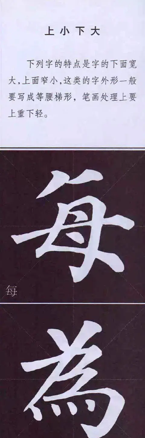 颜体字书法要诀！《多宝塔碑》边旁部首书写教程 | 毛笔楷书字帖