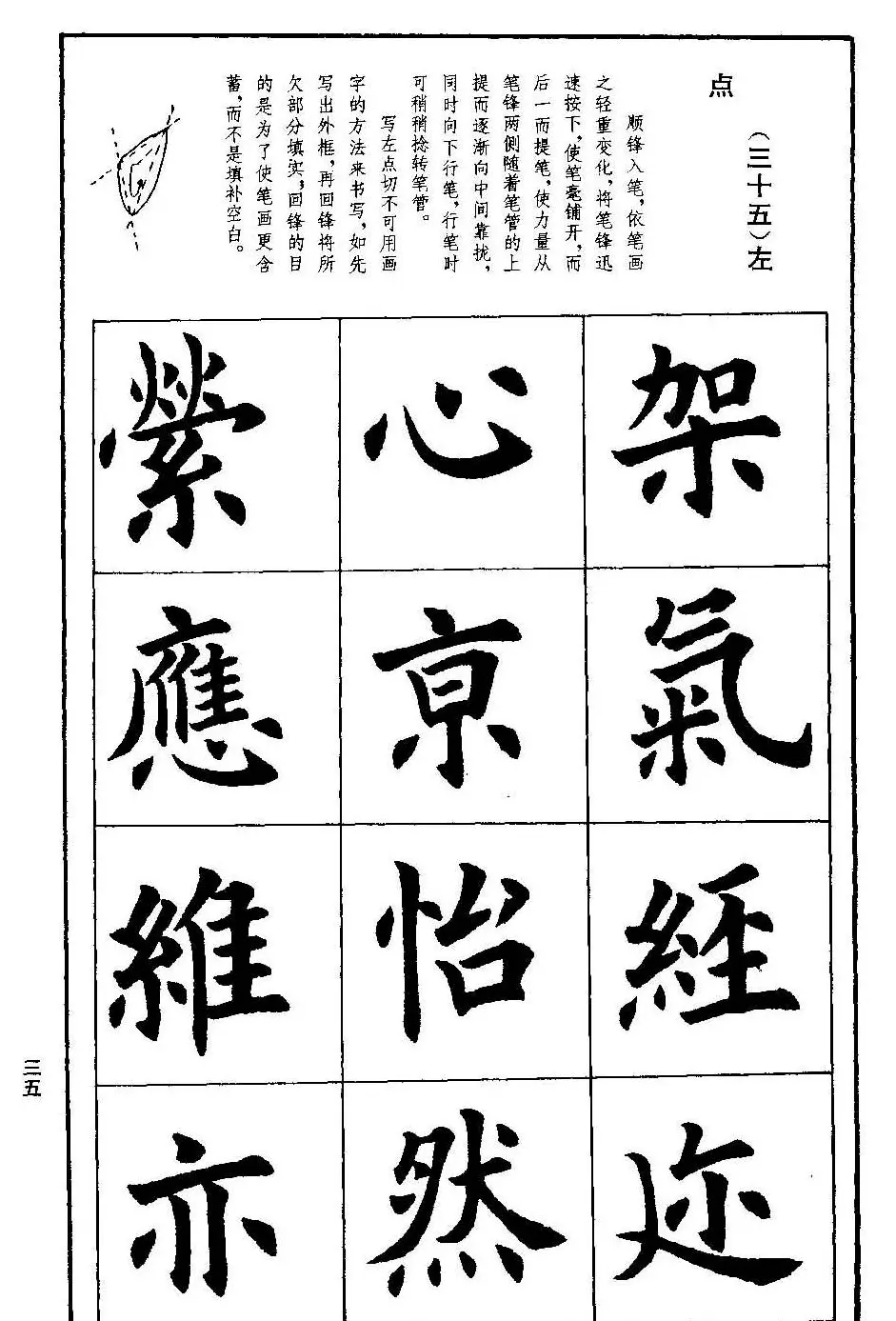 孟繁禧欧体字帖《楷书技法》 | 毛笔楷书字帖