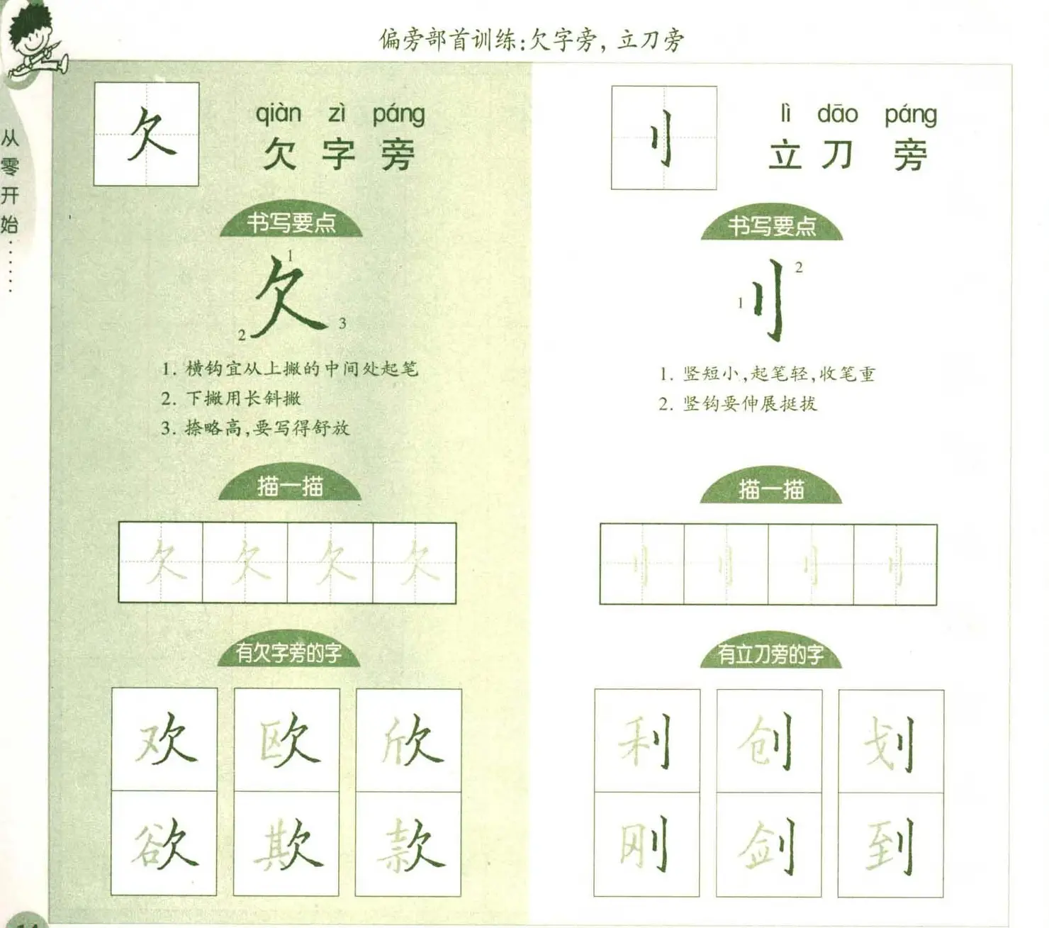 描红练字帖《从零开始学硬笔书法》 | 硬笔书法字帖