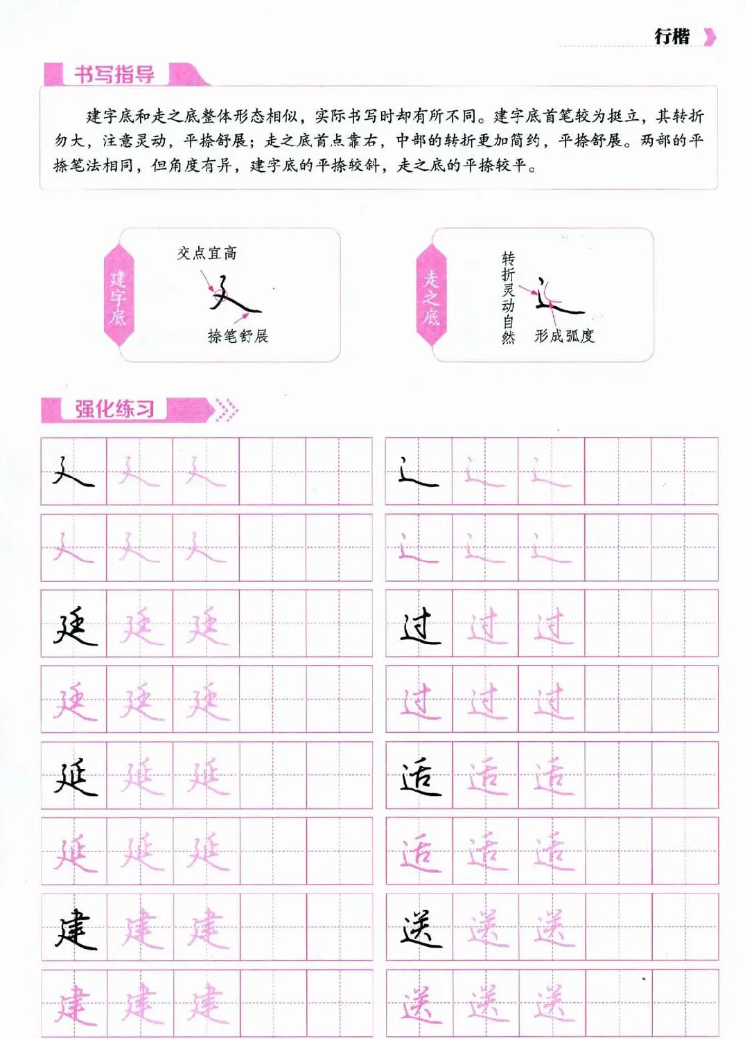 荆霄鹏硬笔行楷字帖《新手入门常见的20个问题》 | 硬笔书法字帖