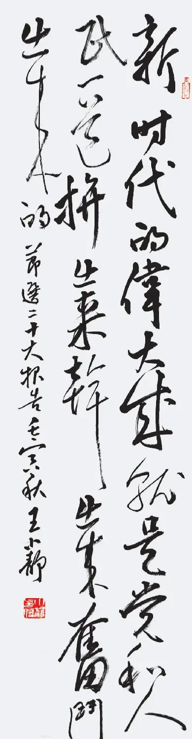 党员书家书写二十大报告选刊 | 书法展览作品