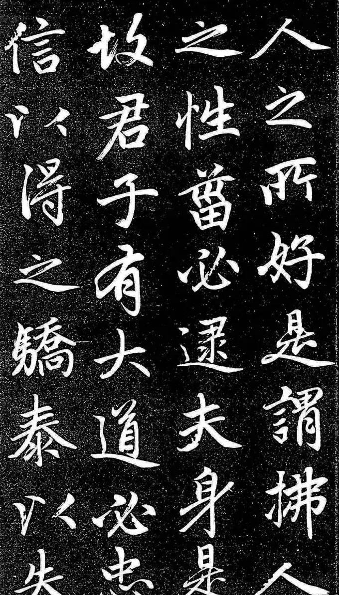 赵孟頫行楷字帖《松雪斋法书-大学》 | 软笔行书字帖
