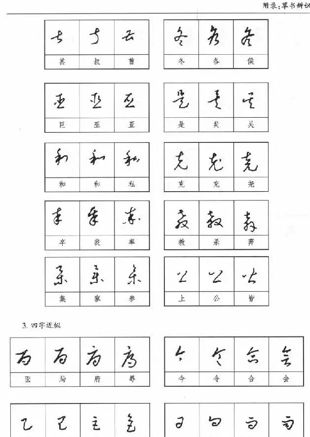 硬笔书法丛书《硬笔草书入门》 | 硬笔书法字帖