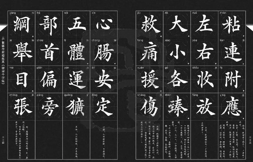 徐晓川书法字帖欣赏《楷学千字谣》 | 软笔楷书字帖