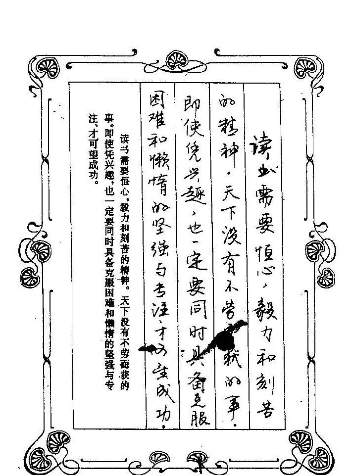 赵忱硬笔书法字帖《罗兰小语钢笔书法》 | 钢笔书法字帖