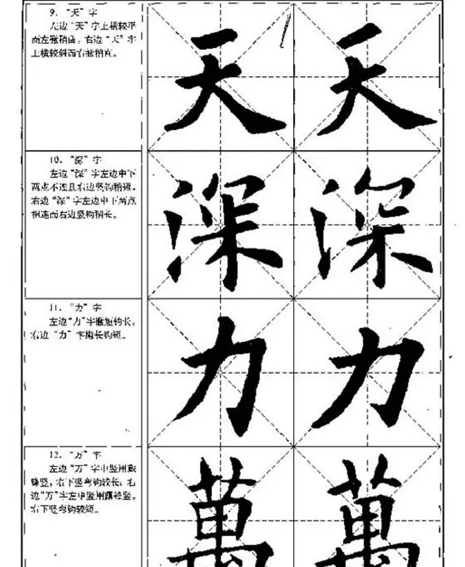 中国书法教程《欧阳询楷书习字帖》 | 软笔楷书字帖
