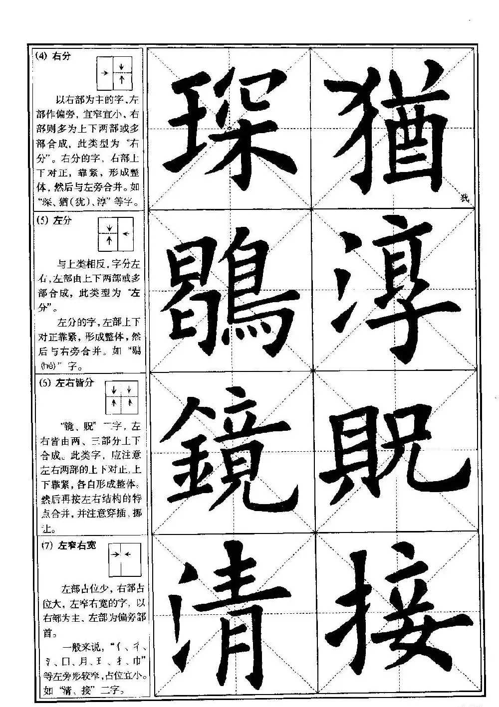 欧体书法教程《欧阳询楷书入门大字帖》 | 毛笔楷书字帖