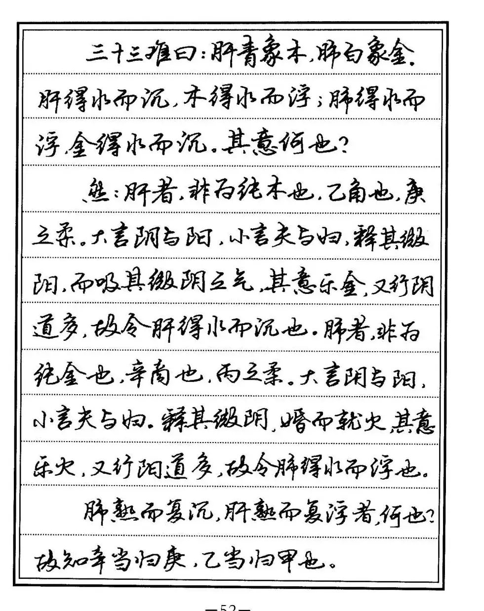 苏德生书法《中医经典钢笔字帖难经》 | 硬笔书法字帖