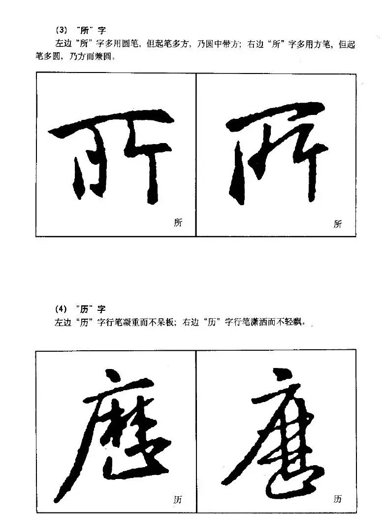 《王羲之行书入门》书法字帖结体篇 | 毛笔行书字帖