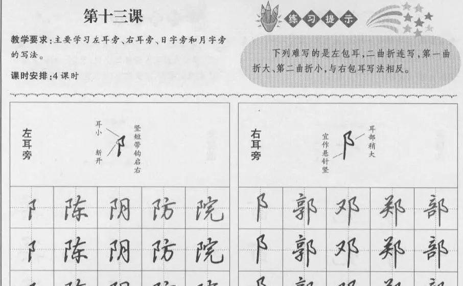 钢笔行书入门教材 | 钢笔书法字帖