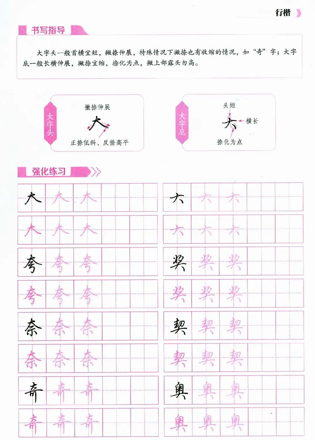 荆霄鹏硬笔行楷字帖《新手入门常见的20个问题》 | 硬笔书法字帖