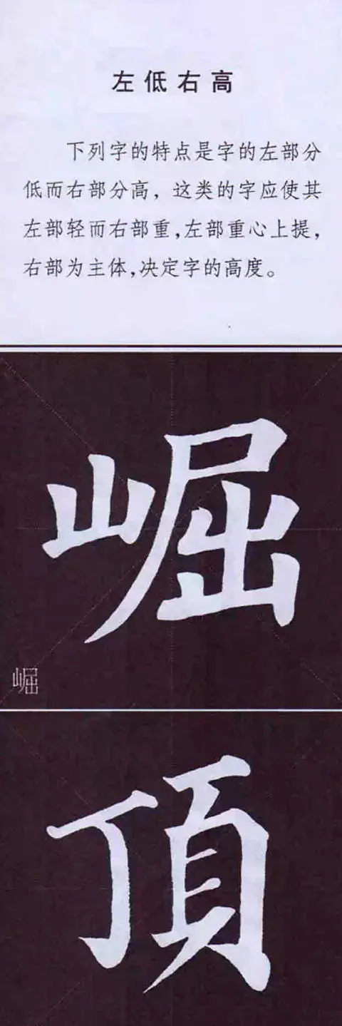 颜体字书法要诀！《多宝塔碑》边旁部首书写教程 | 毛笔楷书字帖