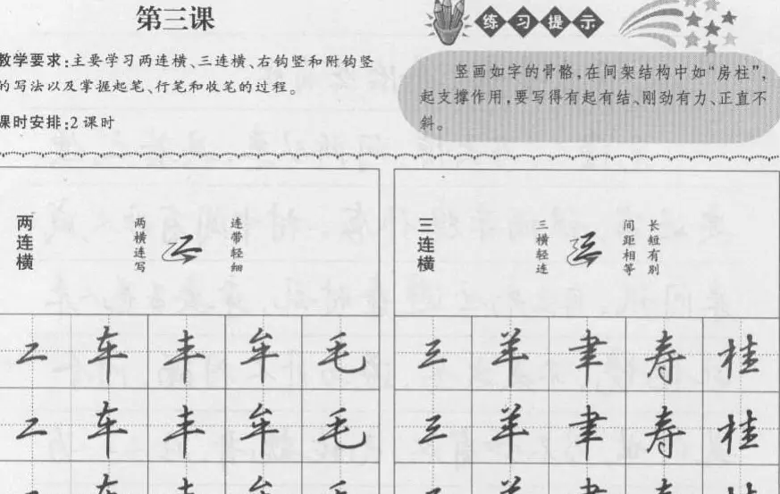 钢笔行书入门教材 | 钢笔书法字帖