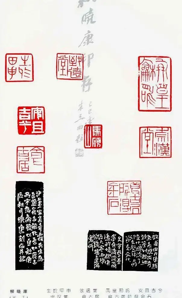 中国当代著名篆刻家作品邀请展作品集 | 软笔书法作品